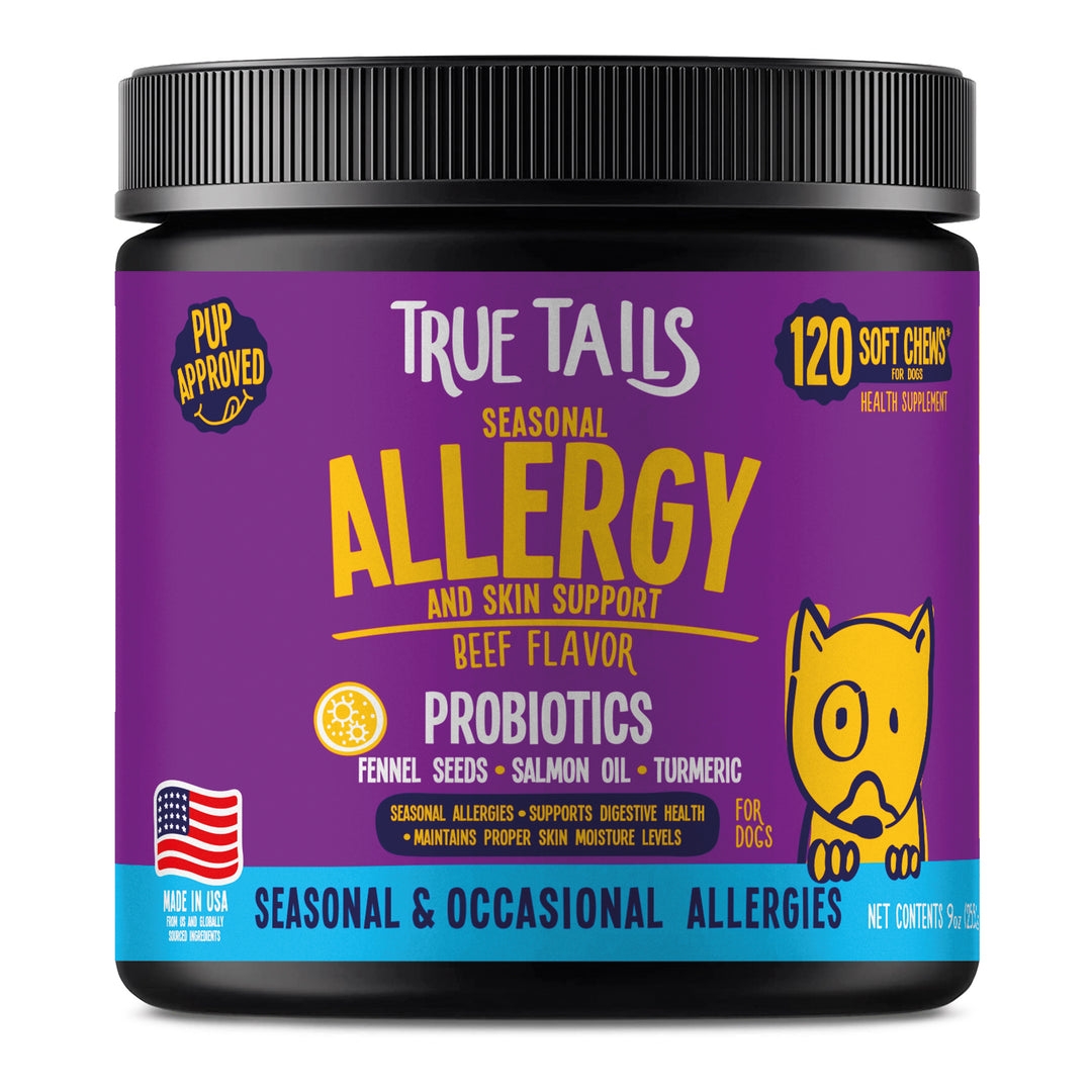 True Tails Seasonal Allergy and Skin Support for Dogs – truetails